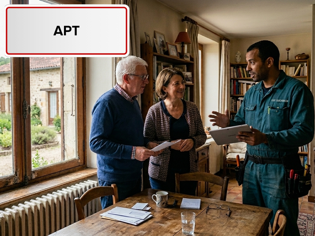 Installation de pompe à chaleur à Apt (84400) dans le Vaucluse