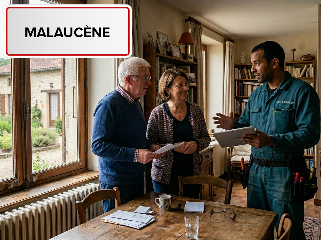 Installation de pompe à chaleur à Malaucène (84340) dans le Vaucluse